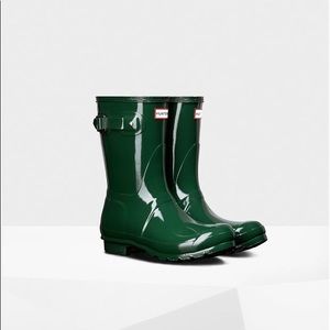 New Hunter Original Gloss Rain Boot Socks Included